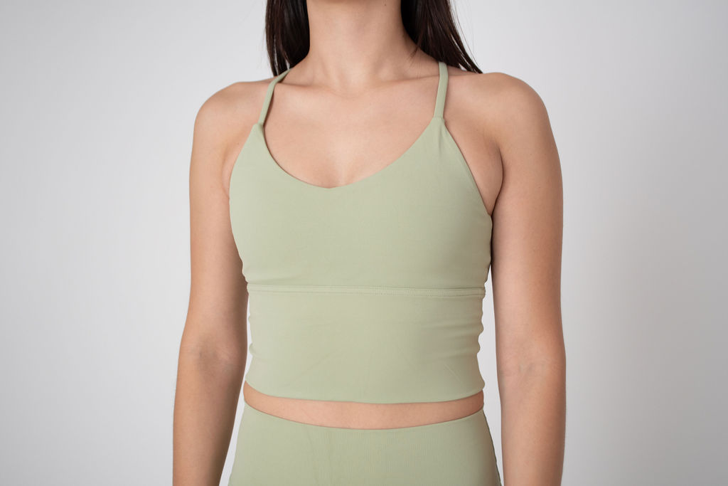 Top verde menta
