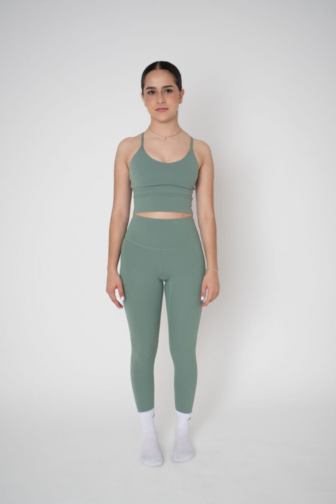 Legging verde salvia