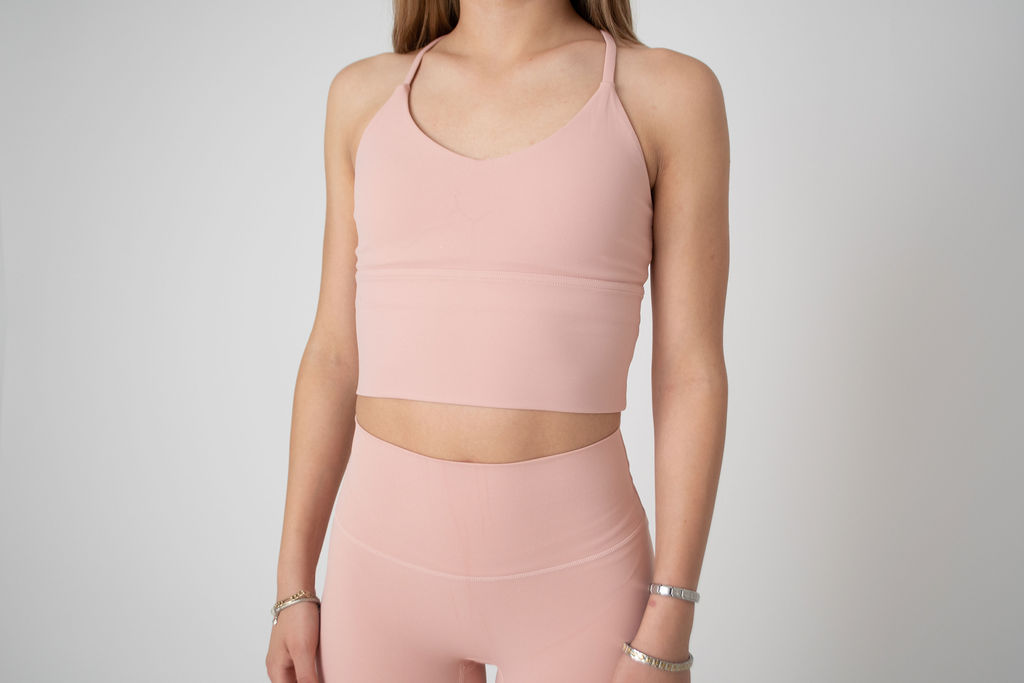 Top rosa claro