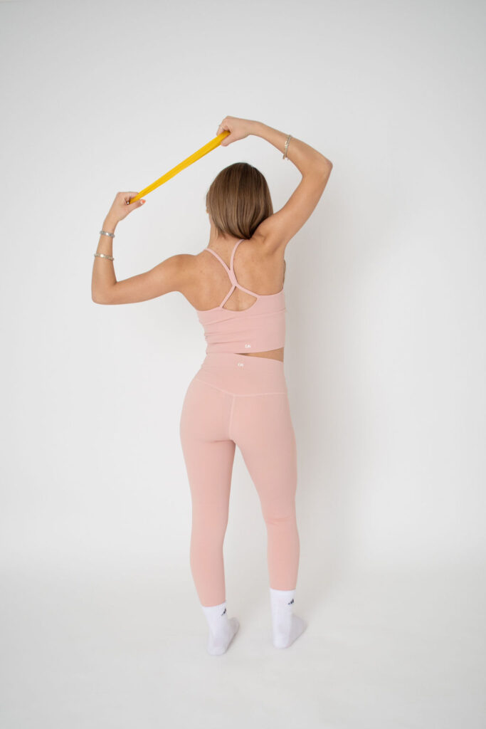 Legging rosa claro