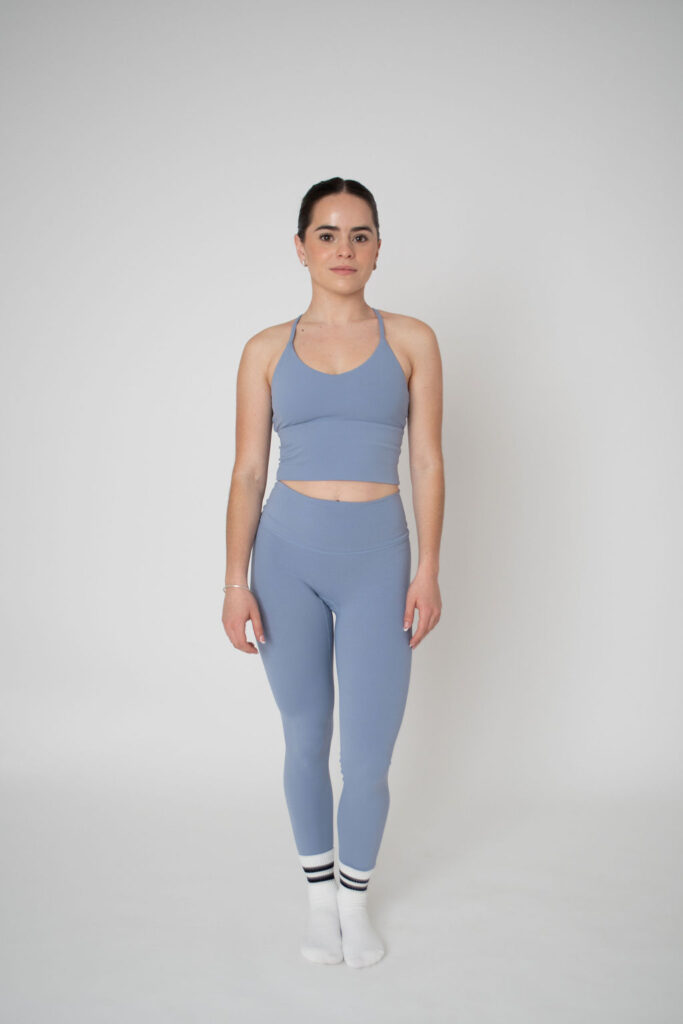 Legging morado azulado