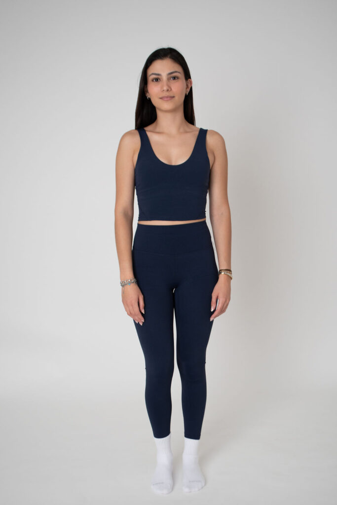 Legging azul marino