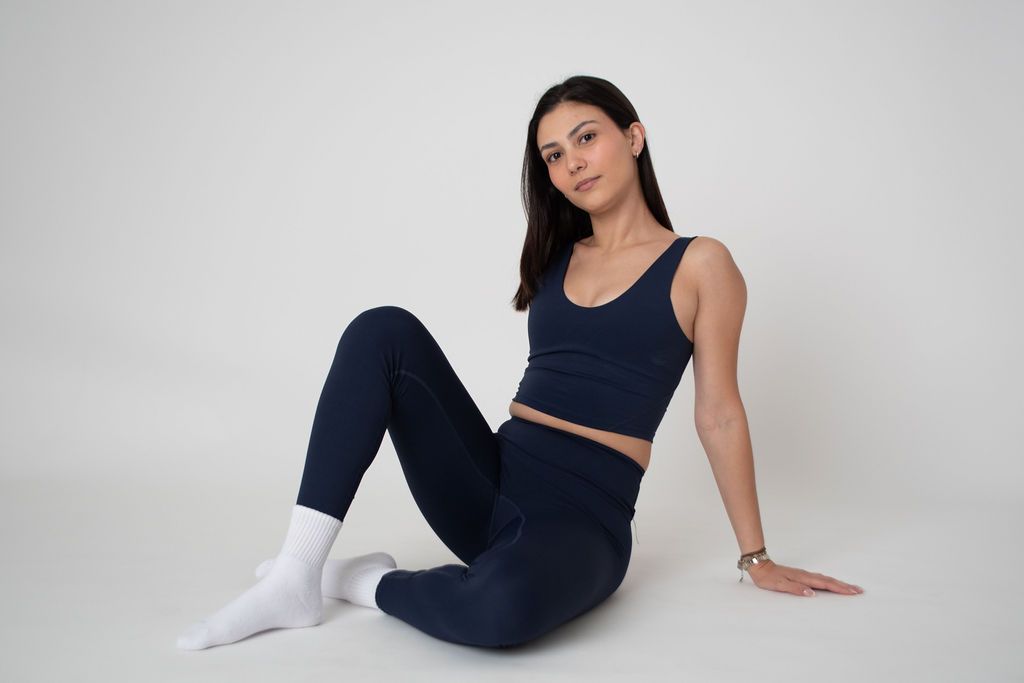 Legging azul marico