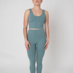 Legging verde azulado
