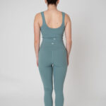 Legging verde azulado