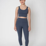 Legging azul grisaceo