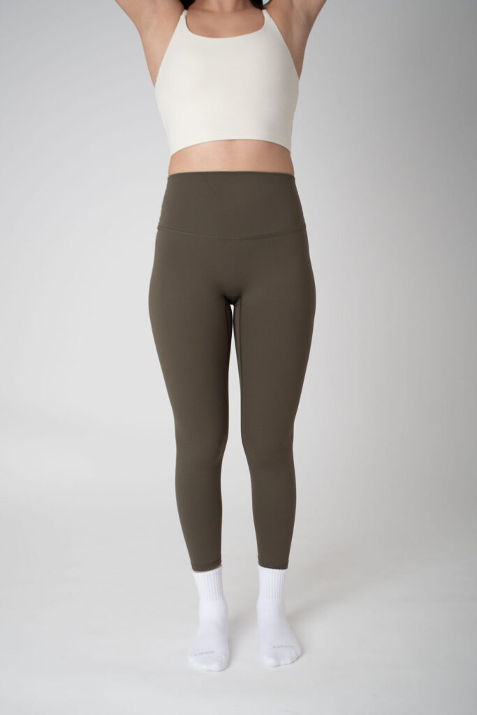 Legging verde khaki