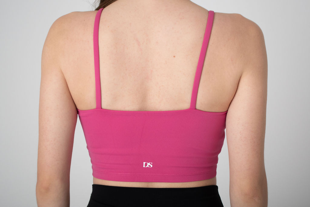 Top liso rosa