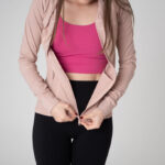 Top liso rosa
