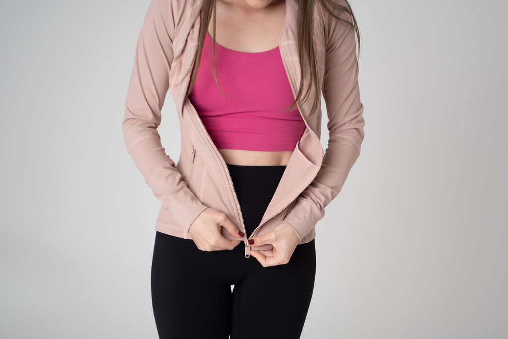 Top liso rosa