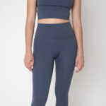 Legging azul grisaceo
