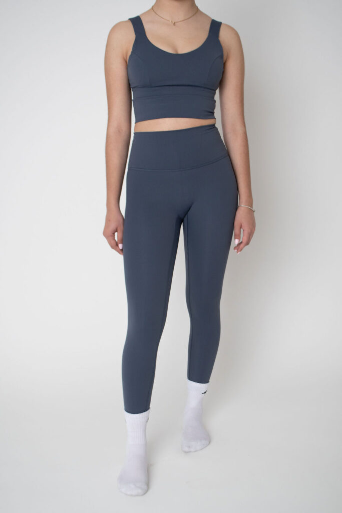 Set azul grisaceo