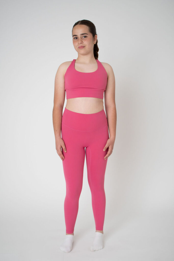 Top rosa chicle