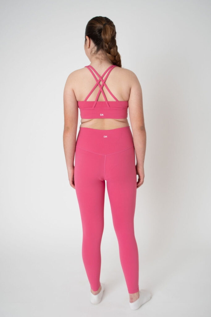 Top rosa chicle