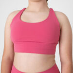 Top rosa chicle
